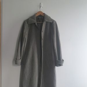 Ralph Lauren Petite Large Wool Long Coat